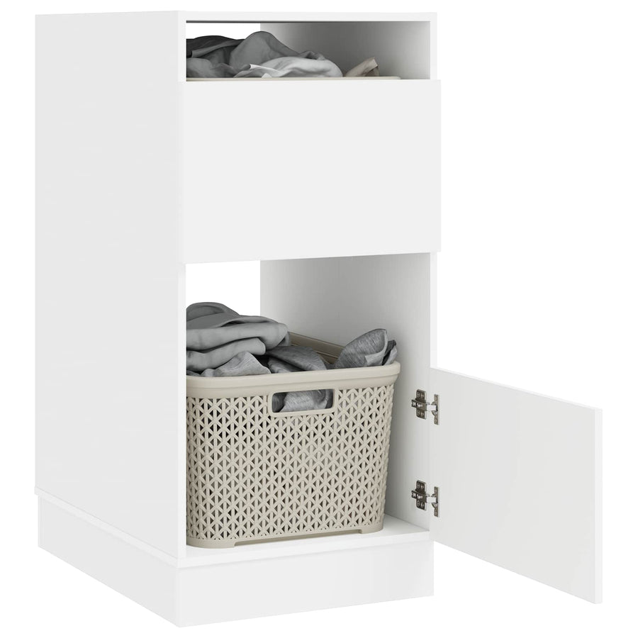 Laundry Cabinet White 50 x 68 x 102 cm Engineered wood, image 3