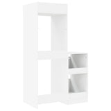 Laundry Cabinet Set with Storage 2 pcs White Engineered wood - Low Angle