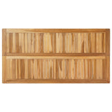Bar Table Natural 150 x 75 x 105 cm Solid Teak Wood