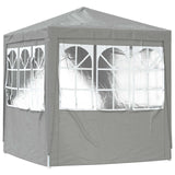 Party Tent Light Grey 200 x 200 x 240 cm PE and Steel
