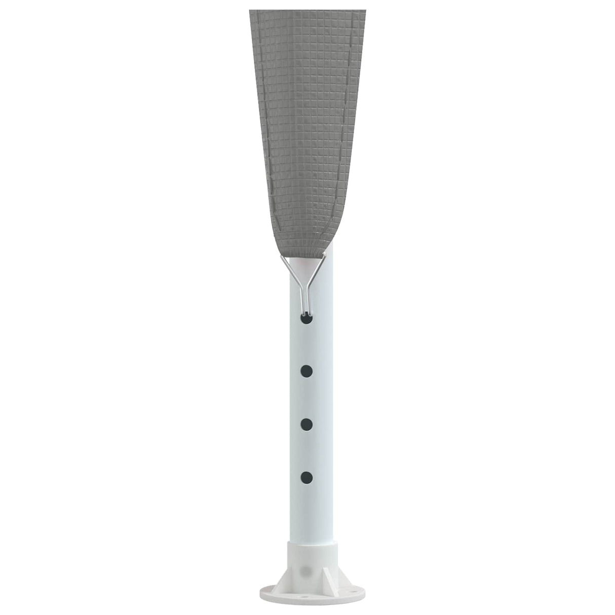 Party Tent Light Grey 250 x 250 x 240 cm PE and Steel