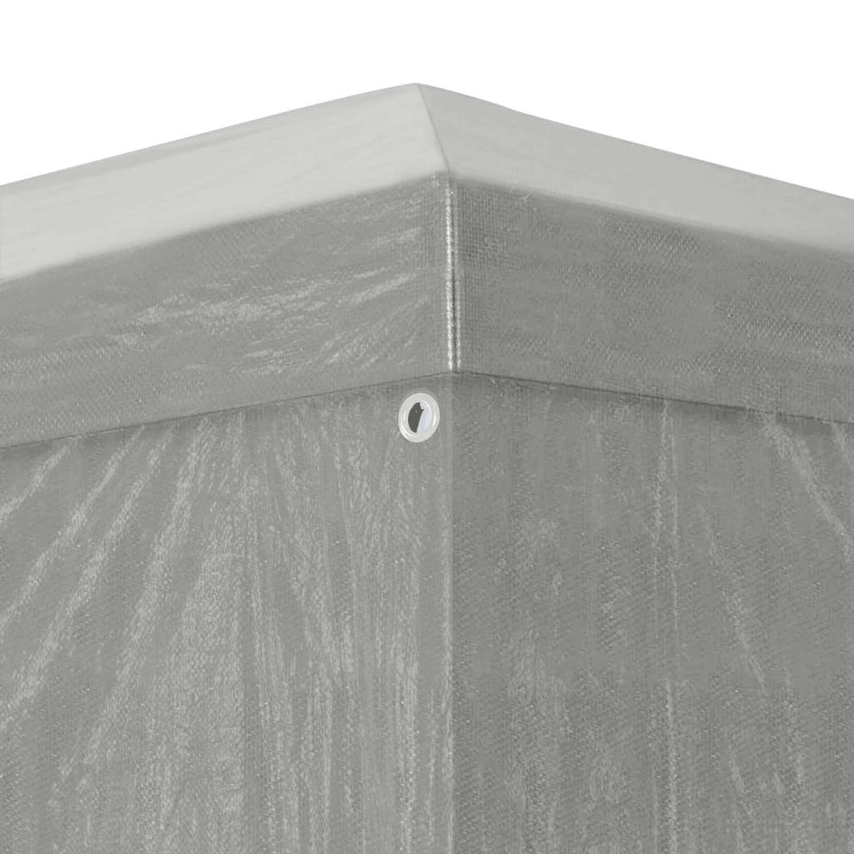 Party Tent 1200 x 300 x 255 cm Light Grey PE and Steel