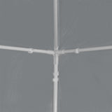 Party Tent 1200 x 300 x 255 cm Light Grey PE and Steel