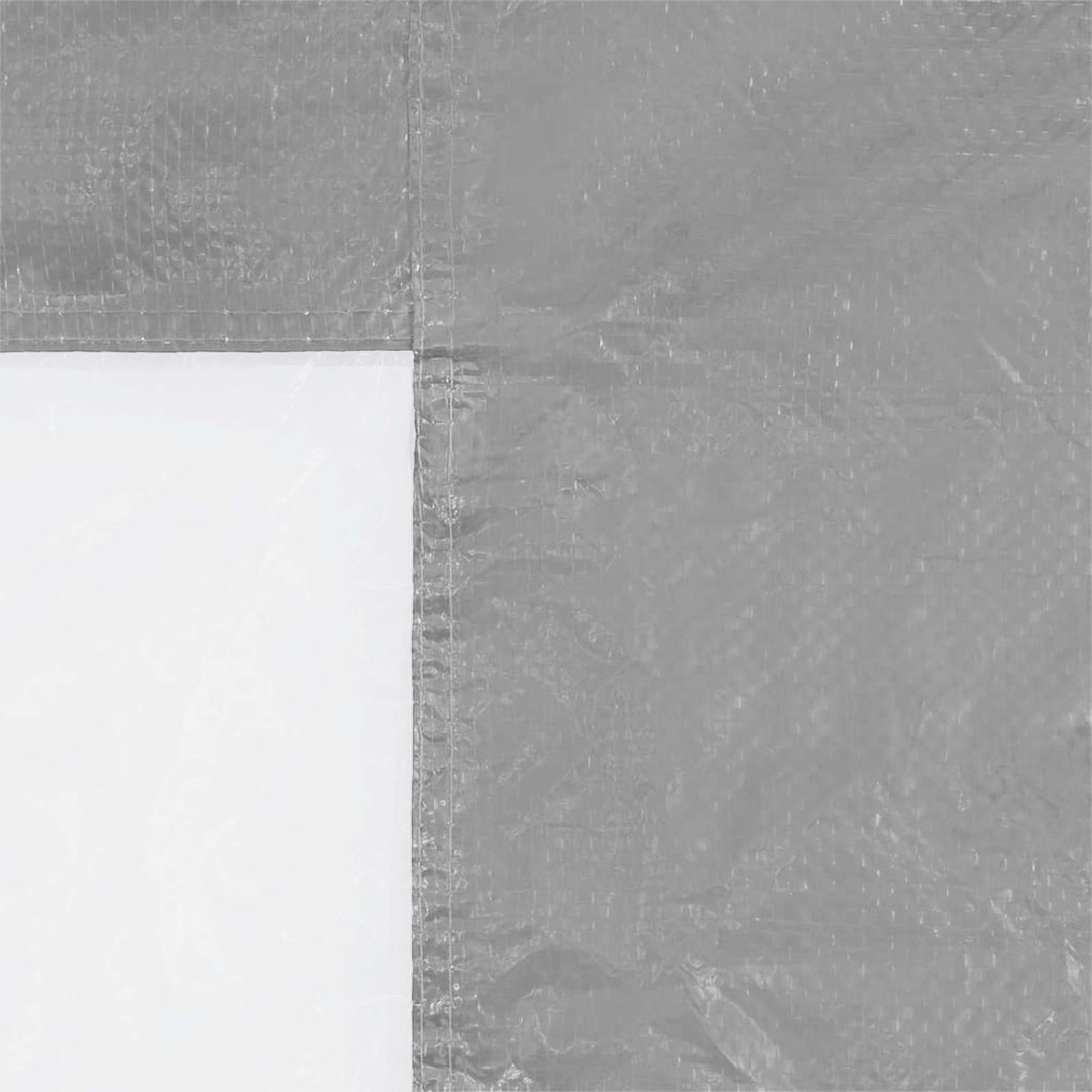 Party Tent Sidewall 2 pcs 300 x 195 cm Light Grey PE and Steel