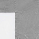 Party Tent Sidewall 2 pcs 200 x 195 cm Light Grey PE and Steel