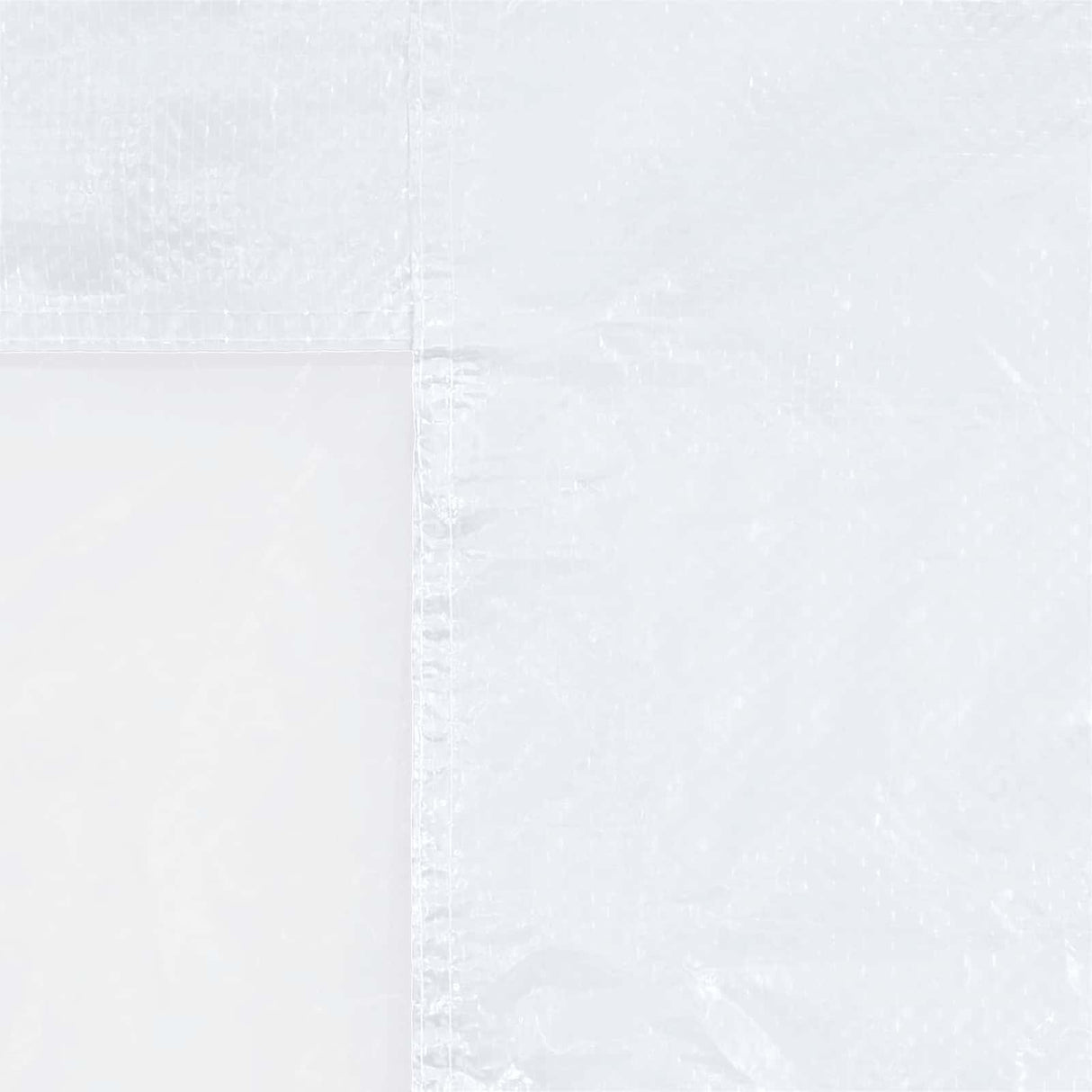 Party Tent Sidewall 2 pcs 400 x 195 cm White PE and Steel