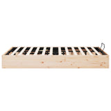 Ottoman Bed Frame with Storage Natural 180 x 200 cm