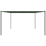 Gazebo 4 x 3.98 x 2.67 m Green Polyester and Steel
