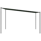 Gazebo 4 x 3.98 x 2.67 m Green Polyester and Steel - 45-Degree Angle