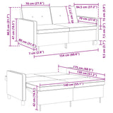 Pull Out Sofa Bed Dark Grey Fabric - Low Angle