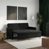Sofa Bed Black Fabric