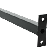Adjustable Window Safety Bar 6 pcs 710 -1200 mm Steel Black - Side View