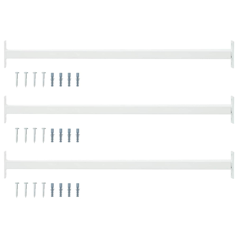 Adjustable Window Safety Bar 3 pcs 710 -1200 mm Steel