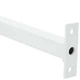 Adjustable Window Safety Bar 6 pcs 710 -1200 mm Steel White