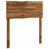 Live Edge Headboard ROSTOCK Natural 90 cm Solid Acacia Wood