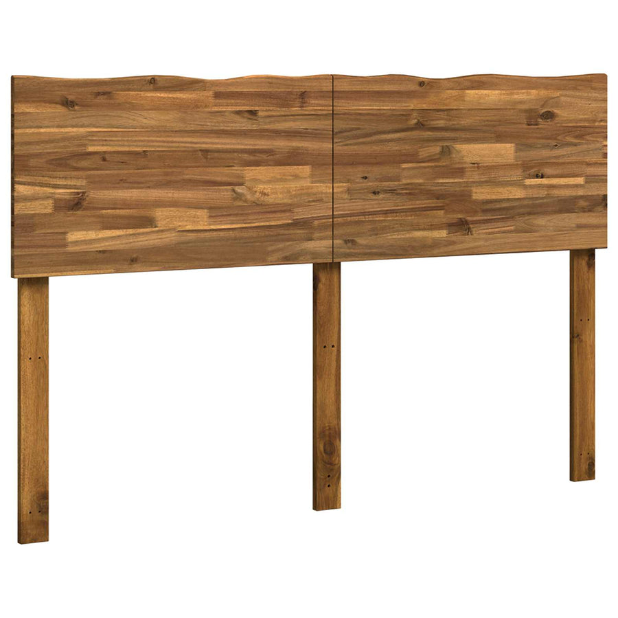 Live Edge Headboard ROSTOCK Natural 150 cm Solid Acacia Wood