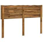 Live Edge Headboard ROSTOCK Natural 150 cm Solid Acacia Wood