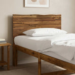 Live Edge Headboard ROSTOCK Natural 90 cm Solid Acacia Wood
