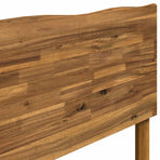 Live Edge Headboard ROSTOCK Natural 180 cm Solid Acacia Wood