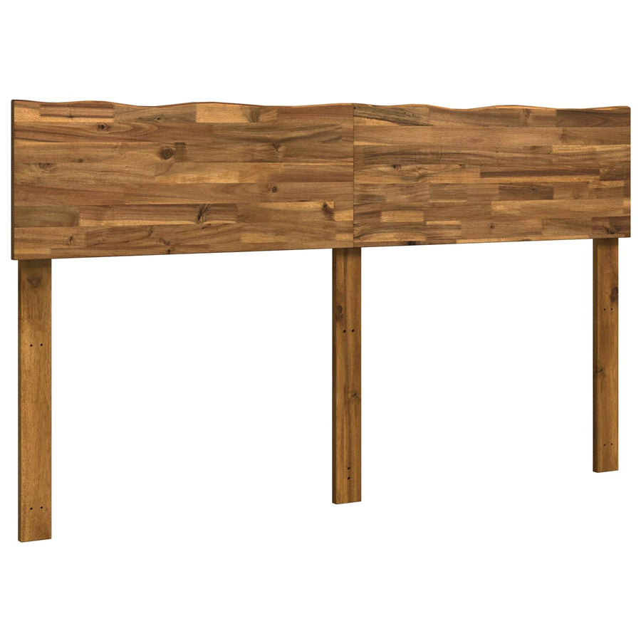 Live Edge Headboard ROSTOCK Natural 150 cm Solid Acacia Wood