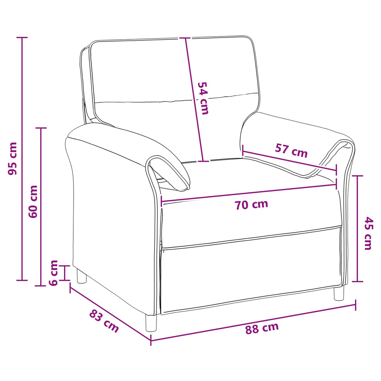 Sofa 100% polyester metal frame MDF, Plywood