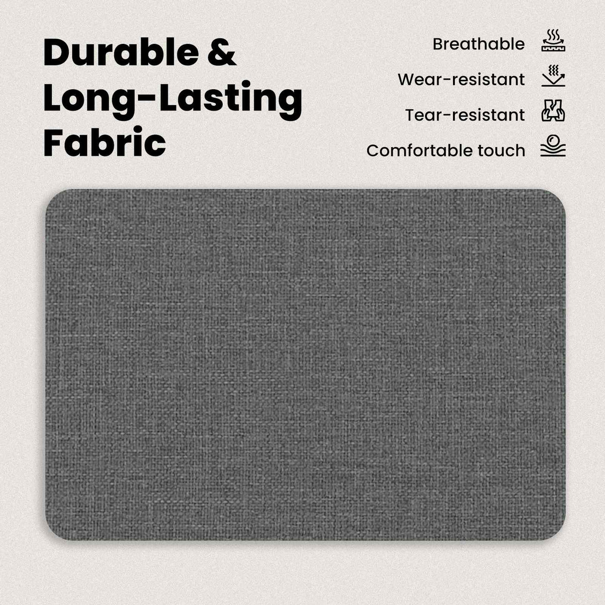 Sofa 100% polyester metal frame MDF, Plywood