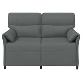 Sofa 100% polyester metal frame MDF, Plywood - Front View