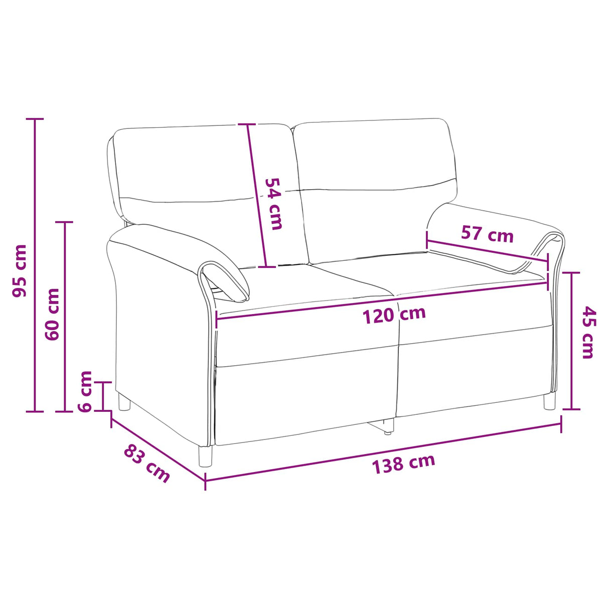 Sofa 100% polyester metal frame MDF, Plywood