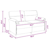 Sofa 100% polyester metal frame MDF, Plywood - 45-Degree Angle