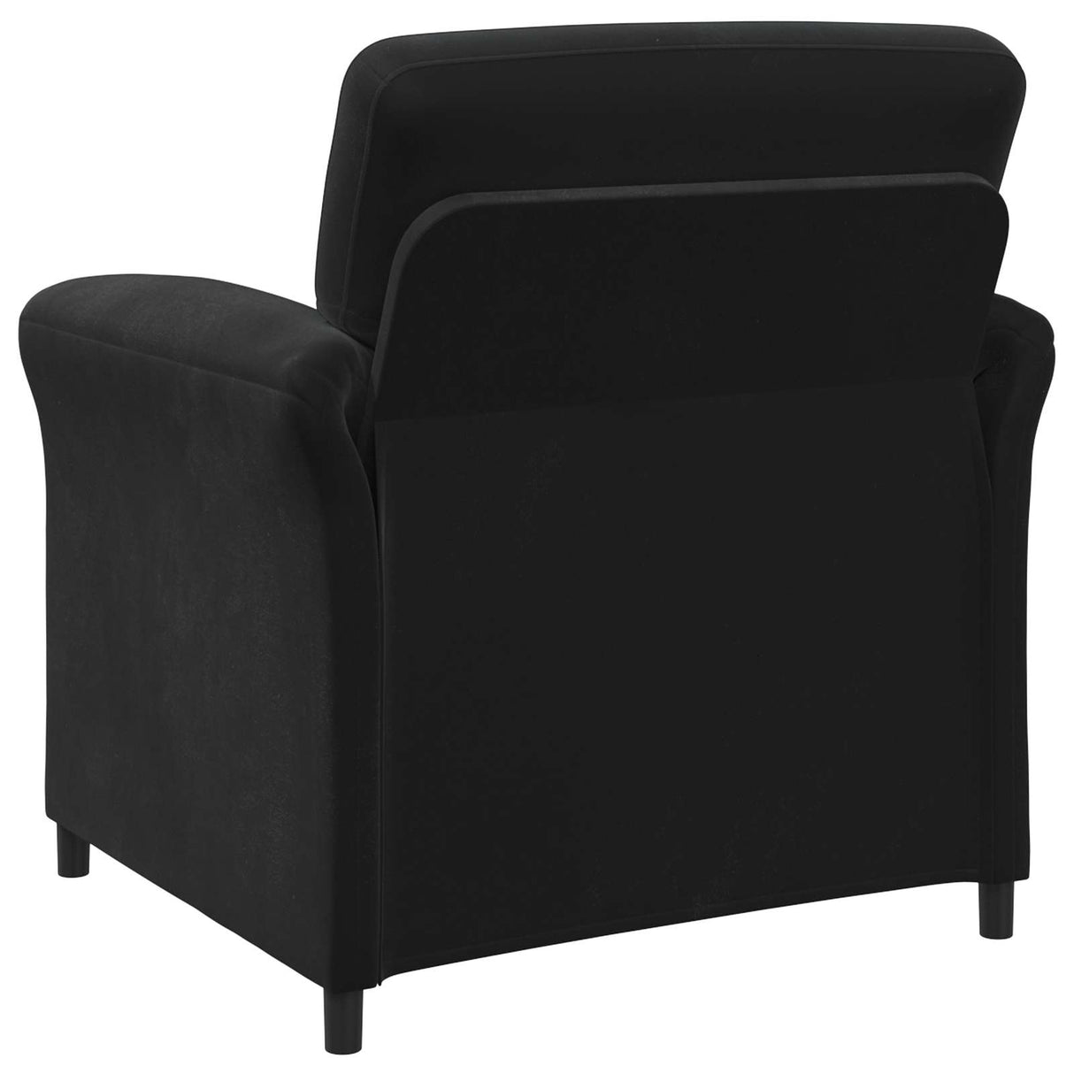 1-Seater Sofa Black 88 x 83 x 95 cm Velvet
