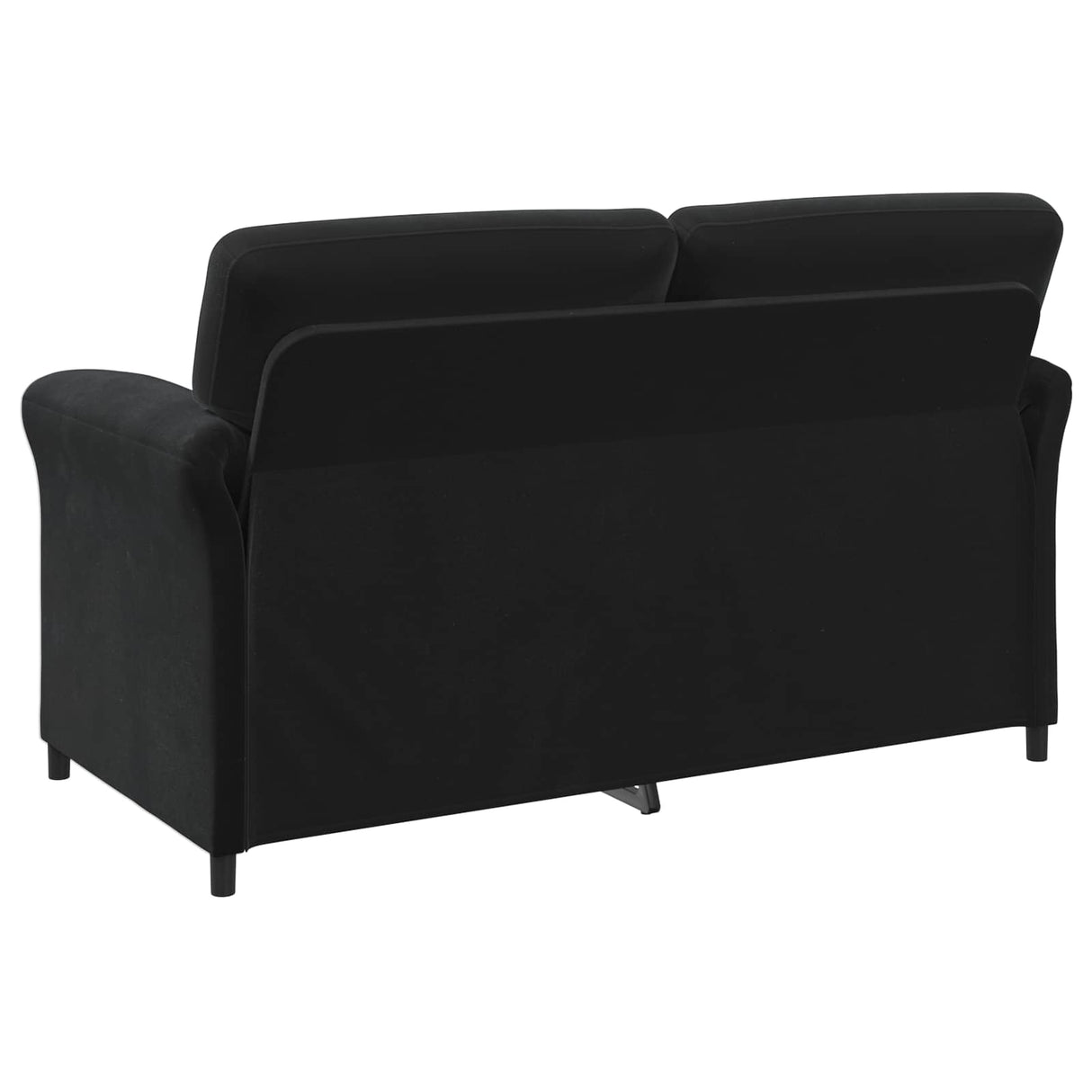 2-Seater Sofa Black 158 x 83 x 95 cm Velvet