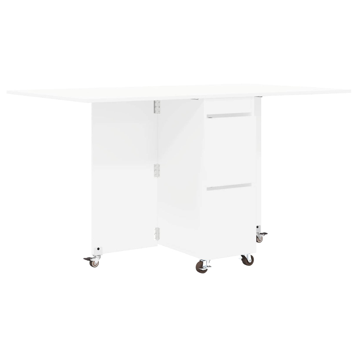 Dinning Table 140 x 80 x 77 cm Engineered Wood White