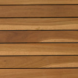 Table Top 90 x 90 x 3.5 cm Square Solid Teak Wood Natural