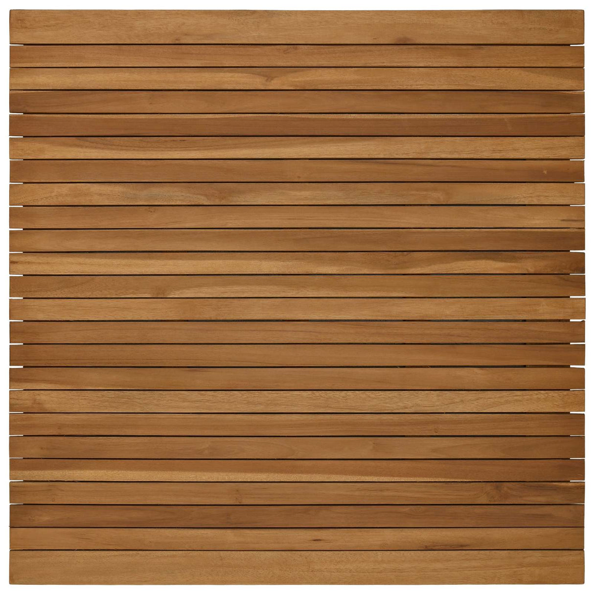 Table Top 90 x 90 x 3.5 cm Square Solid Teak Wood Natural