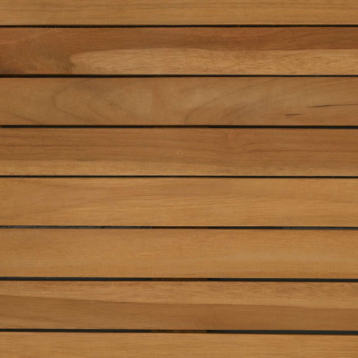 Table Top Ø 70 x 3.5 Round Solid Teak Wood Natural