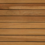 Table Top Ø 80 x 3.5 Round Solid Teak Wood Natural