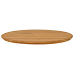 Table Top Ø 90 x 3.5 Round Solid Teak Wood Natural
