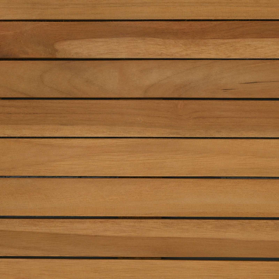 Table Top Ø 90 x 3.5 Round Solid Teak Wood Natural