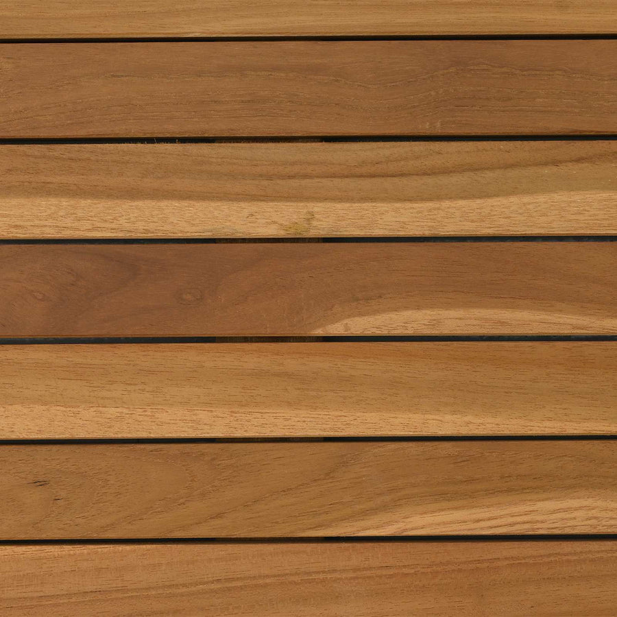 Table Top 120 x 70 x 3.5 cm Rectangular Solid Teak Wood Natural