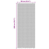 Insect Door Curtain Multicolor 90 x 200 cm Bamboo