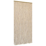 Insect Door Curtain Multicolor 100 x 200 cm Bamboo - Front View