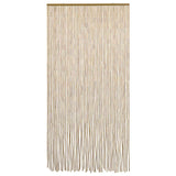 Insect Door Curtain Multicolor 100 x 200 cm Bamboo