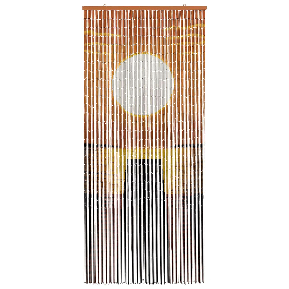 Insect Door Curtain Multicolor 200 x 90 cm Bamboo