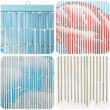 Insect Door Curtain Multicolor 200 x 90 cm Bamboo