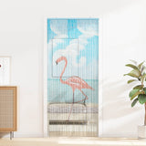 Insect Door Curtain Multicolor 200 x 90 cm Bamboo