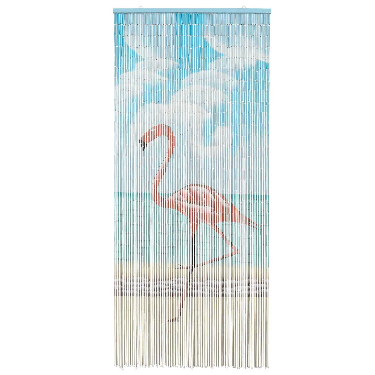 Insect Door Curtain Multicolor 200 x 90 cm Bamboo
