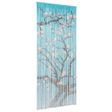 Insect Door Curtain Multicolor 200 x 90 cm Bamboo - Front View