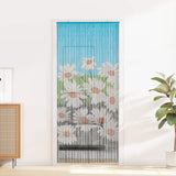 Insect Door Curtain Multicolor 200 x 90 cm Bamboo