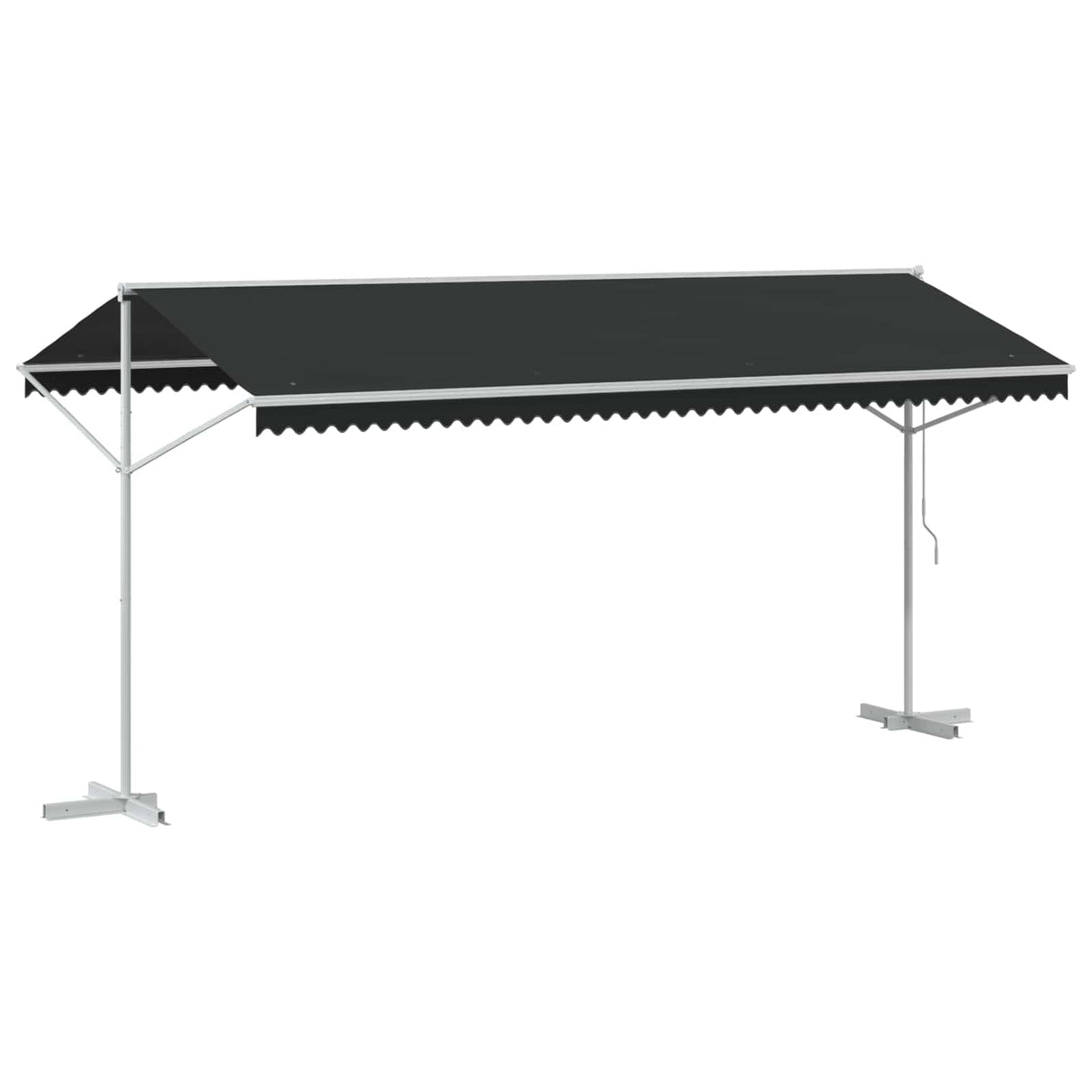 Free Standing Awning Anthracite 5 x 3 m Polyester