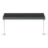 Free Standing Awning Anthracite 5 x 3 m Polyester